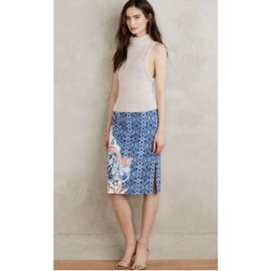 Anthro Moulinette Soeurs floral pencil skirt (6)